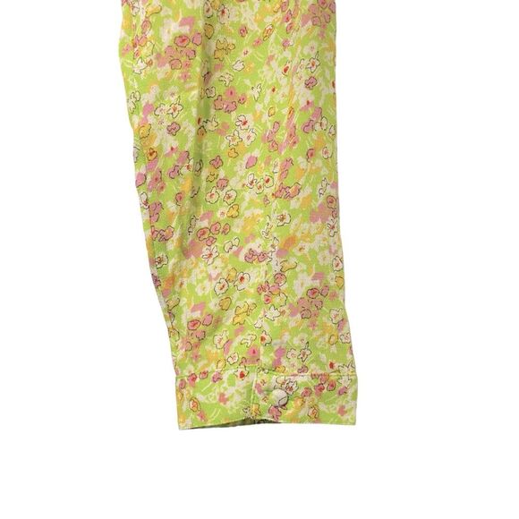 Nordstrom BP Green Hannah Kate Surplice V-Neck Crop Top Small NWT - Picture 8 of 15